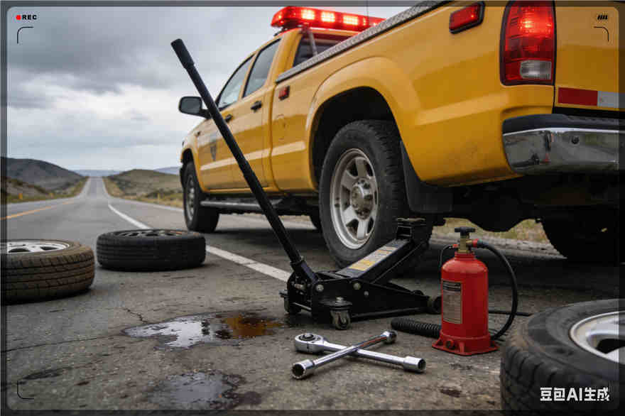 云州区爆胎道路救援-汽车换轮胎